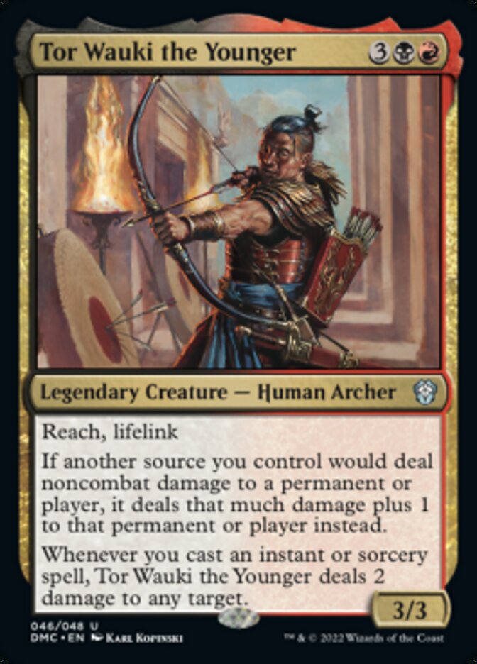 Tor Wauki the Younger [Dominaria United Commander] Magic: The Gathering