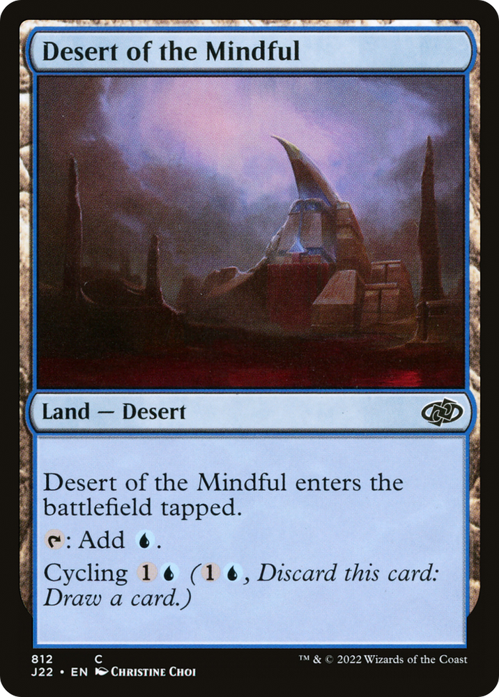 Desert of the Mindful [Jumpstart 2022] Magic: The Gathering