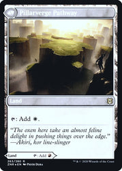 Needleverge Pathway // Pillarverge Pathway [Zendikar Rising Prerelease Promos] Magic: The Gathering