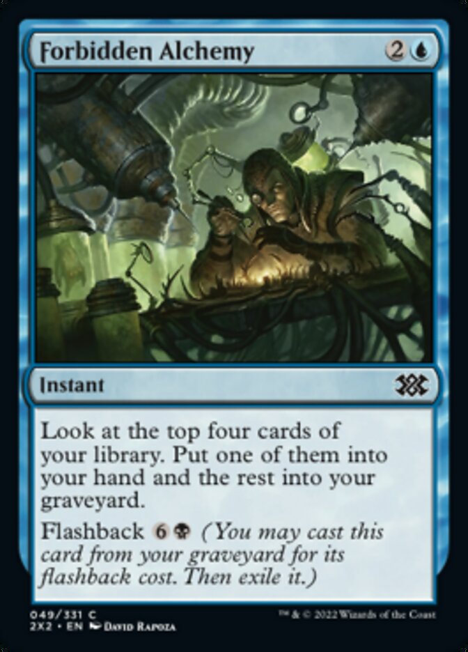 Forbidden Alchemy [Double Masters 2022] Magic: The Gathering