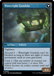 Waterlogged Hulk // Watertight Gondola [The Lost Caverns of Ixalan] Magic: The Gathering
