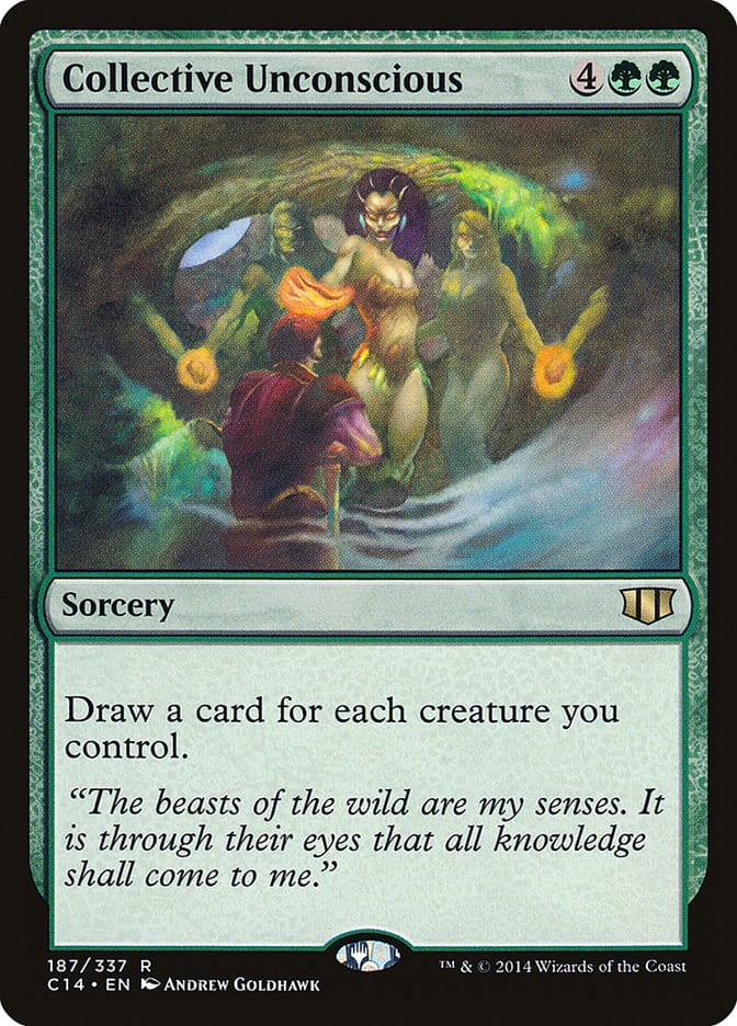 Collective Unconscious [Commander 2014] Magic: The Gathering