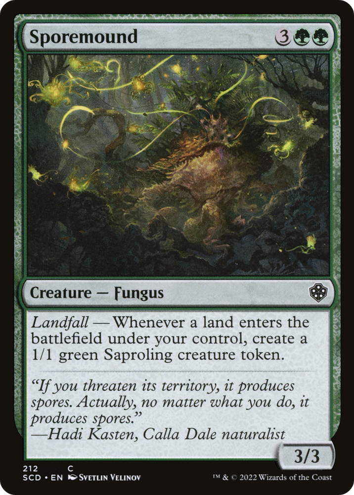 Sporemound [Starter Commander Decks] Magic: The Gathering