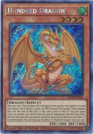Hundred Dragon [DLCS-EN146] Secret Rare - Yugioh Cards For Your TCG Needs!