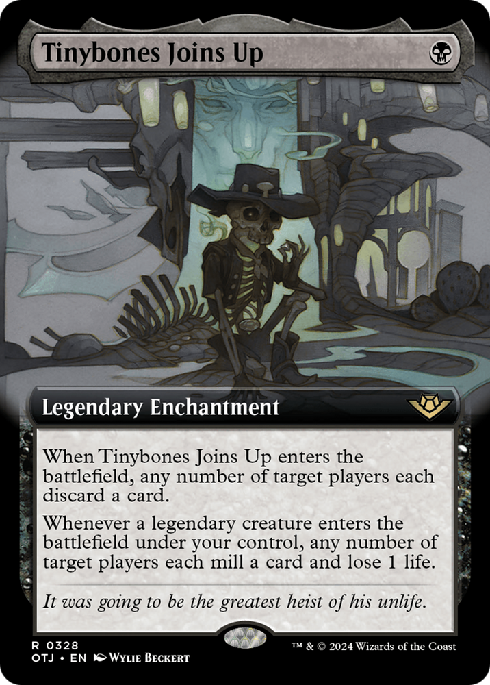 Tinybones Joins Up (Extended Art) [Outlaws of Thunder Junction] Magic: The Gathering