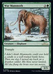 War Mammoth [30th Anniversary Edition] Magic: The Gathering