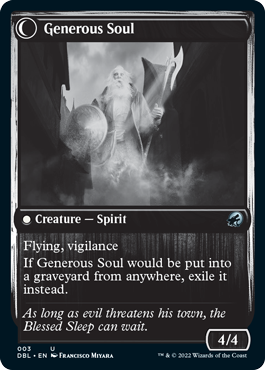 Beloved Beggar // Generous Soul [Innistrad: Double Feature] Magic: The Gathering