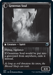 Beloved Beggar // Generous Soul [Innistrad: Double Feature] Magic: The Gathering