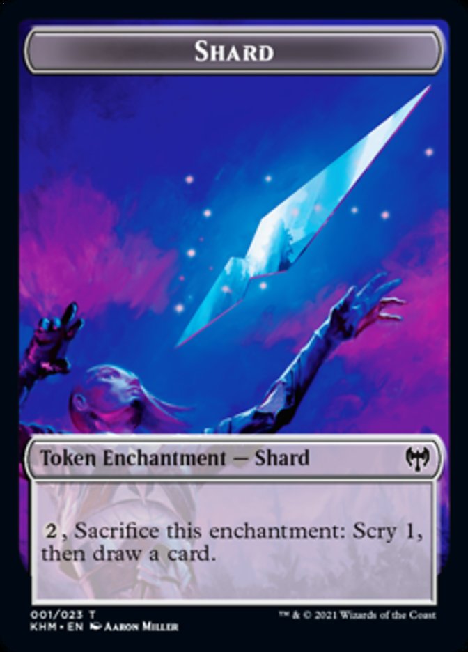 Shard Token [Kaldheim Tokens] Magic: The Gathering