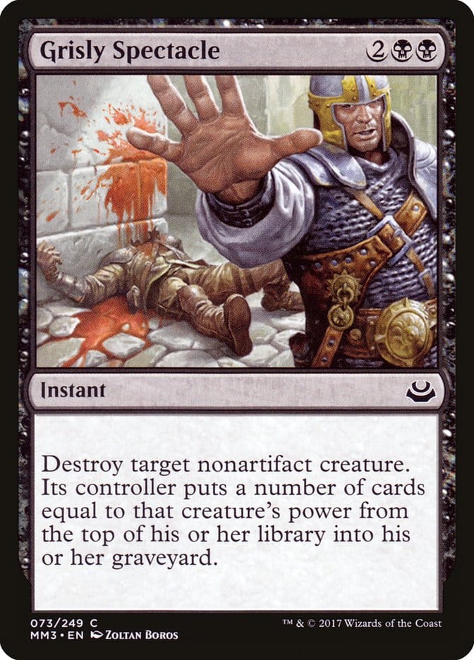 Grisly Spectacle [Modern Masters 2017] Magic: The Gathering