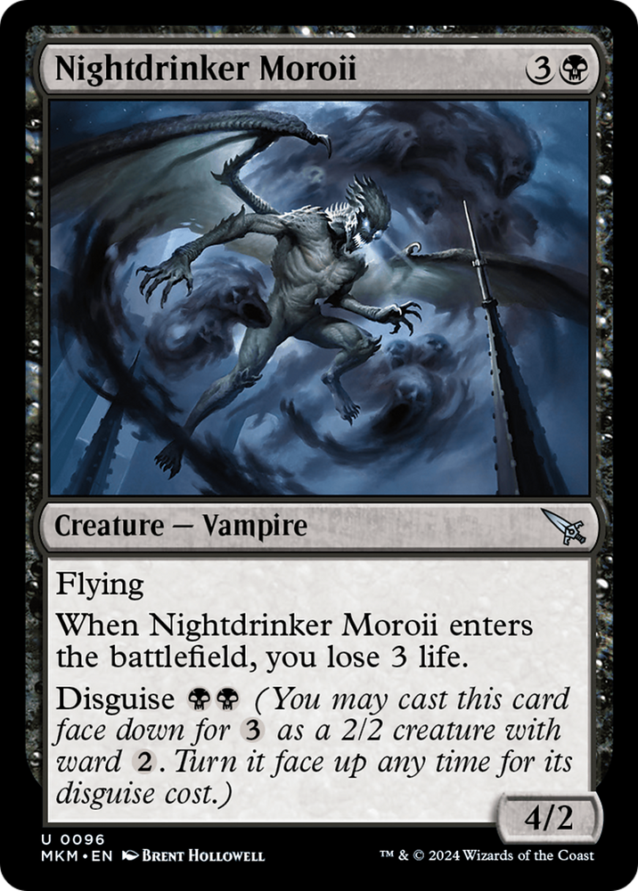 Nightdrinker Moroii [Murders at Karlov Manor] Magic: The Gathering