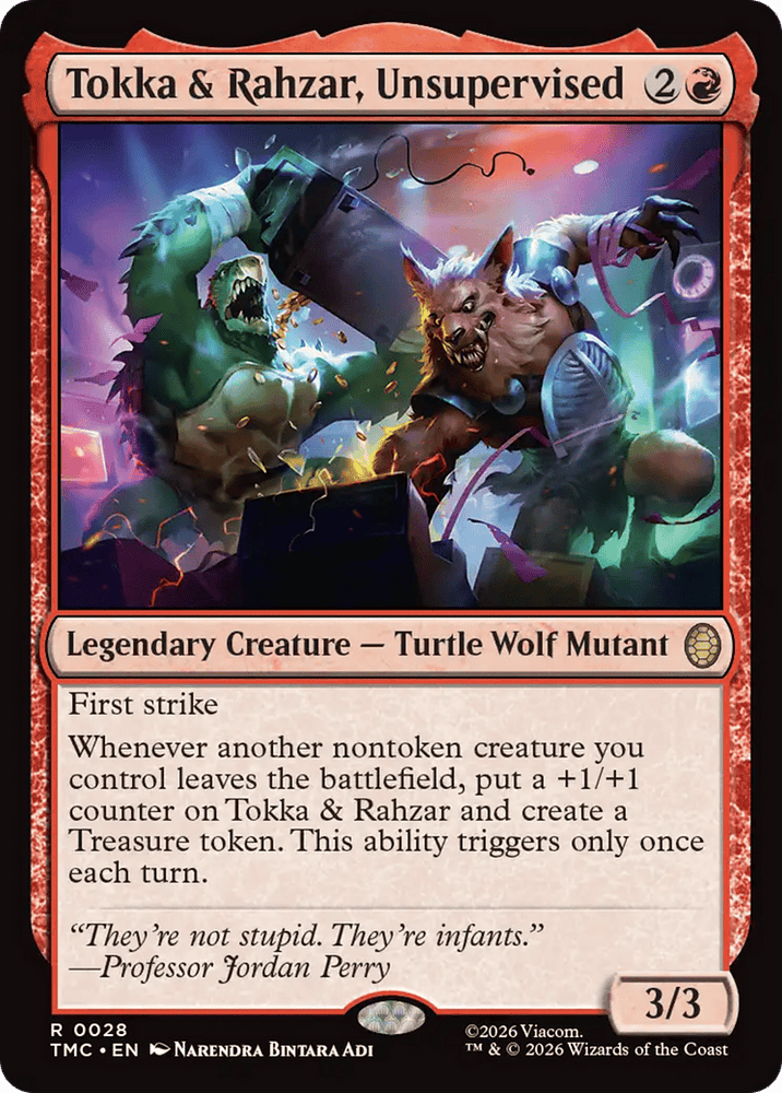 Tokka & Rahzar, Unsupervised [Teenage Mutant Ninja Turtles Commander]