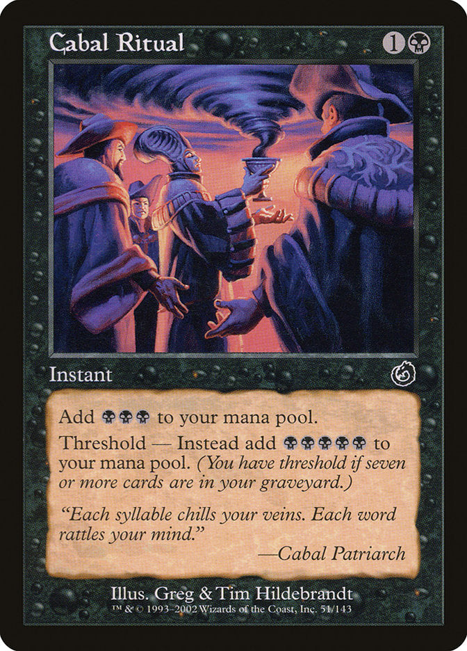 Cabal Ritual [Torment] Magic: The Gathering