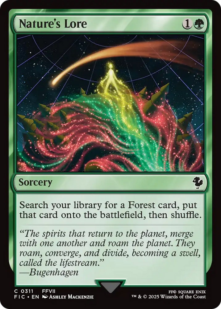 Nature's Lore [FINAL FANTASY Commander] Magic: The Gathering