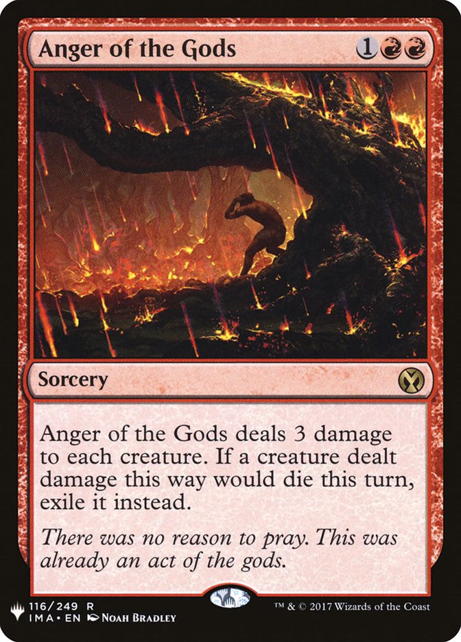 Anger of the Gods [Mystery Booster] Magic: The Gathering
