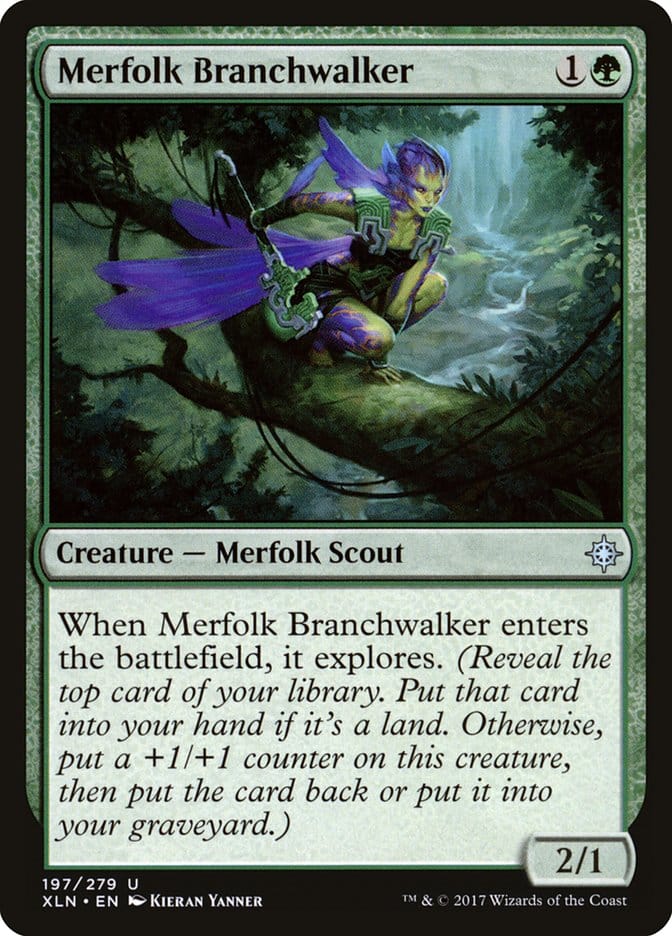 Merfolk Branchwalker [Ixalan] Magic: The Gathering