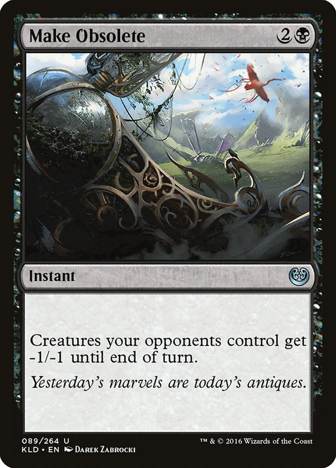 Make Obsolete [Kaladesh] Magic: The Gathering