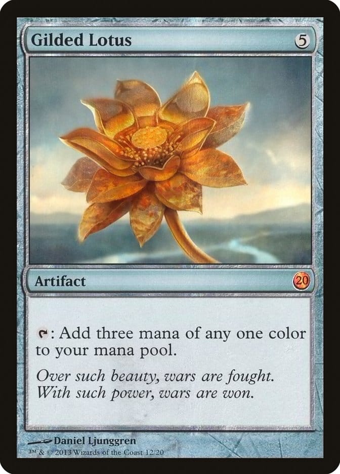 Gilded Lotus [From the Vault: Twenty] Magic: The Gathering
