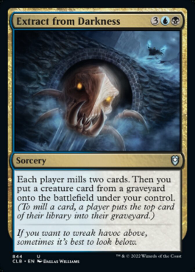 Extract from Darkness [Commander Legends: Battle for Baldur's Gate] Magic: The Gathering