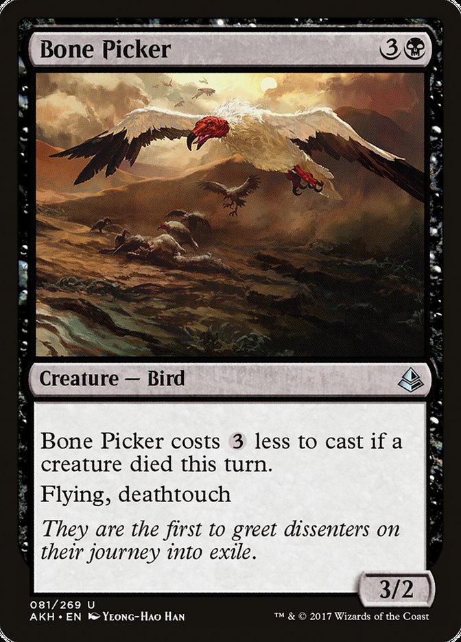 Bone Picker [Amonkhet] Magic: The Gathering
