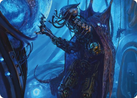 Atmosphere Surgeon Art Card [Phyrexia: All Will Be One Art Series] Magic: The Gathering