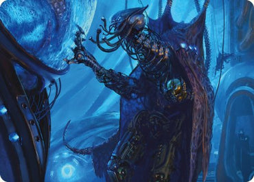 Atmosphere Surgeon Art Card [Phyrexia: All Will Be One Art Series] Magic: The Gathering