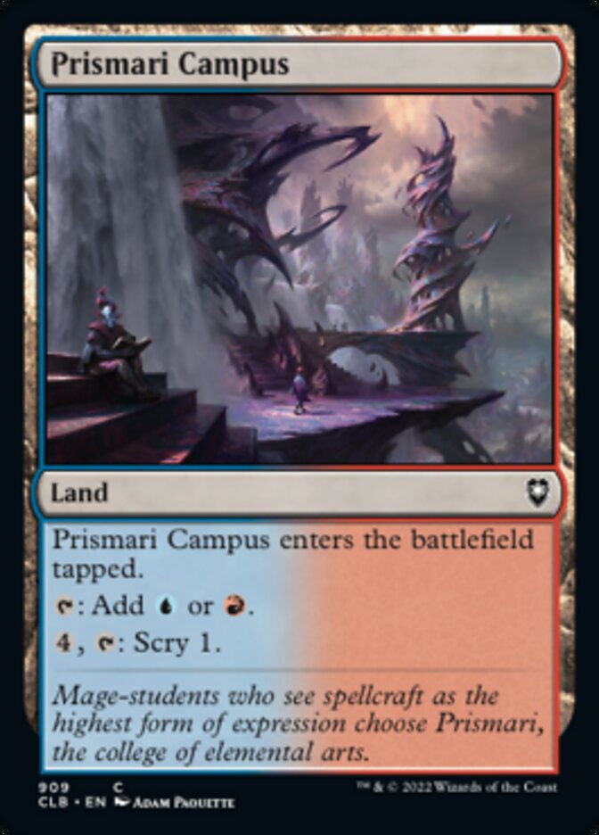 Prismari Campus [Commander Legends: Battle for Baldur's Gate] Magic: The Gathering