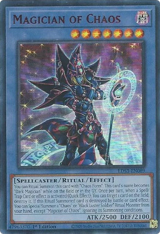 Magician of Chaos (Red) [LDS3-EN089] Ultra Rare - Yugioh Cards For Your TCG Needs!
