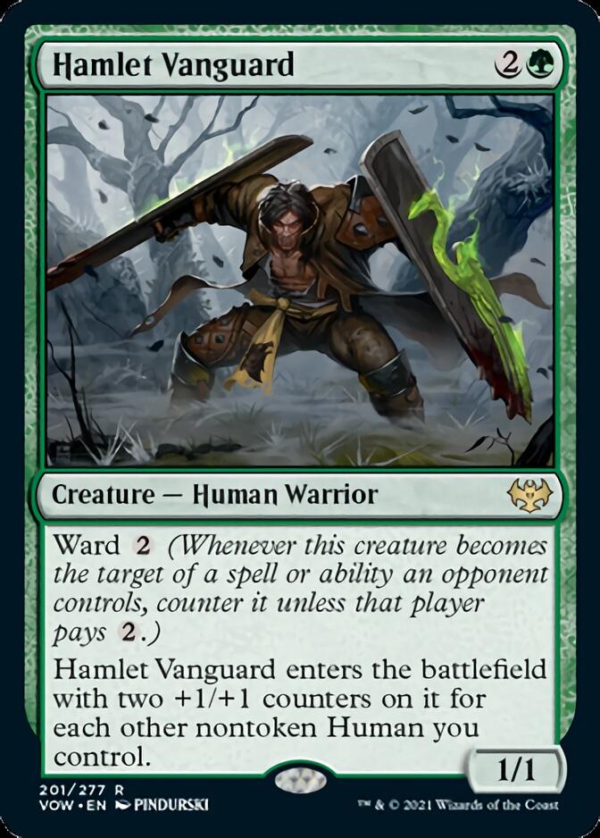 Hamlet Vanguard [Innistrad: Crimson Vow] Magic: The Gathering