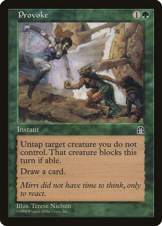 Provoke [Stronghold] Magic: The Gathering