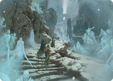Ghost Quarter Art Card [The Lord of the Rings: Tales of Middle-earth Art Series] Magic: The Gathering