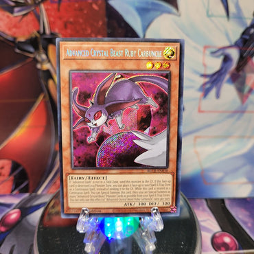 Advanced Crystal Beast Ruby Carbuncle [BLCR-EN010] Secret Rare