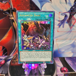 An Ultra Rare "Advanced Dark" card from the Yugioh Set: Battles of Legend: Crystal Revenge.