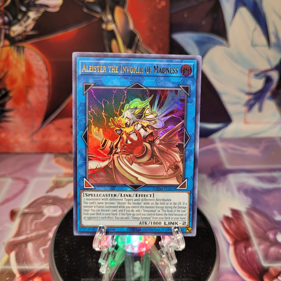 Aleister the Invoker of Madness [GEIM-EN053] Ultra Rare