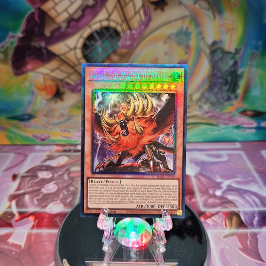 Alpha, the Master of Beasts [RA01-EN022] Prismatic Collector's Rare