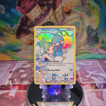 A Galarian Gallery Secret Rare "Altaria" (TG11/TG30) card from the Pokemon Set: Silver Tempest.