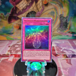 An Ultra Rare "Altergeist Manifestation" card from the Yugioh Set: Battles of Legend: Relentless Revenge.