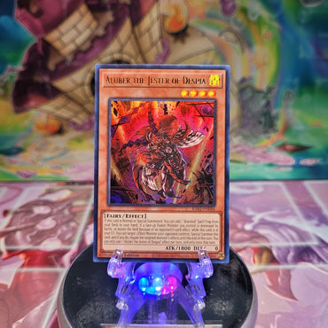 An Ultra Rare "Aluber the Jester of Despia" card from the Yugioh Set: Rarity Collection 2 (RA02).