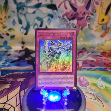 An Ultra Rare "Angelechy Opening to e4" card from the Yugioh Set: Chaos Origins (CORI).