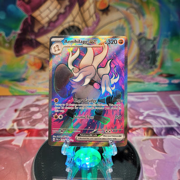 An Ultra Rare "Annihilape Ex" (242/193) card from the Pokemon Set: Paldea Evolved.