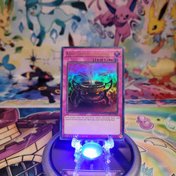 An Ultra Rare "Anti-Spell Fragrance" card from the Yugioh Set: Magnificent Mavens (MAMA).