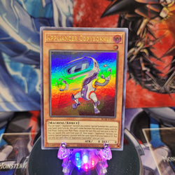 An Ultra Rare "Appliancer Copybokkle" card from the Yugioh Set: Battles of Legend: Armageddon.