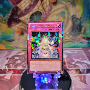 A Duel Terminal Rare "Aquamirror Meditation" card from the Yugioh Set: Duel Terminal 5 (DT05).