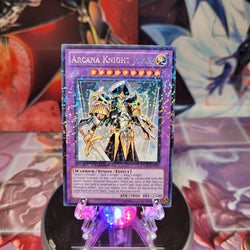 A Duel Terminal Rare "Arcana Knight Joker" card from the Yugioh Set: Duel Terminal 4 (DT04).