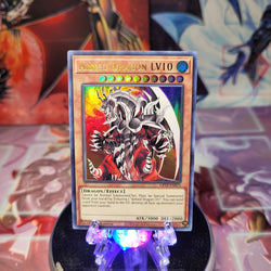 An Ultra Rare "Armed Dragon LV10" card from the Yugioh Set: Ghosts From the Past (GFTP).