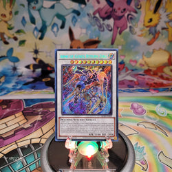 A Secret Rare "Arms of Genex Return Zero" card from the Yugioh Set: Battles of Legend: Terminal Revenge (BLTR).