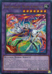 An Ultra Rare "Artmage Non-Finito" card from the Yugioh Set: Burst Protocol (BPRO).
