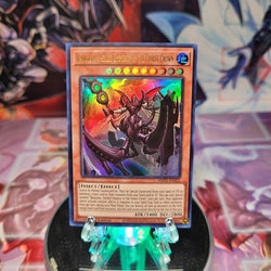 An Ultra Rare "Beargram, Shelled Emperor of the Forest Crown" card from the Yugioh Set: Photon Hypernova (PHHY).