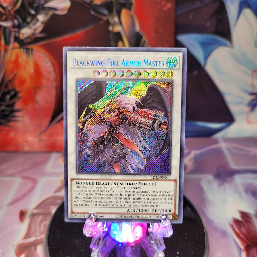 Blackwing Full Armor Master [LDS2-EN044] Secret Rare