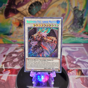 Blackwing Full Armor Master [LDS2-EN044] Secret Rare